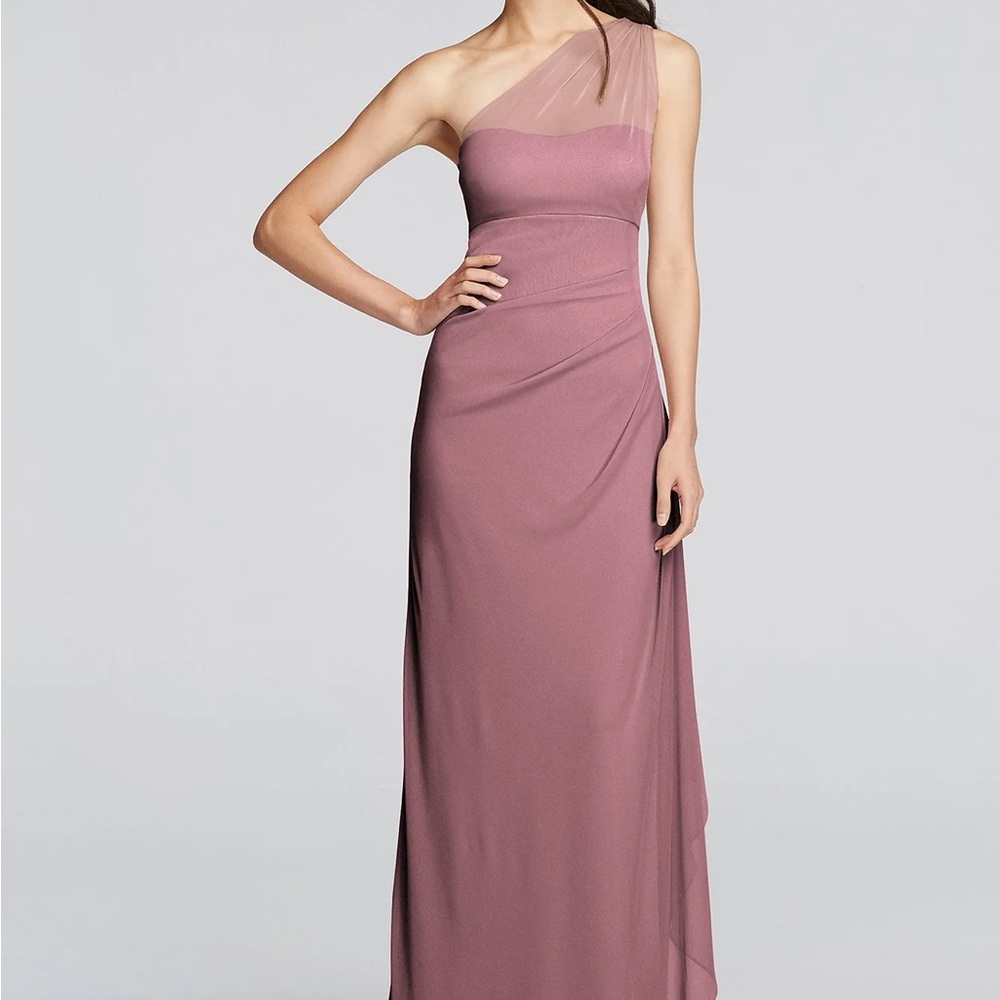 One-Shoulder Evening Dress